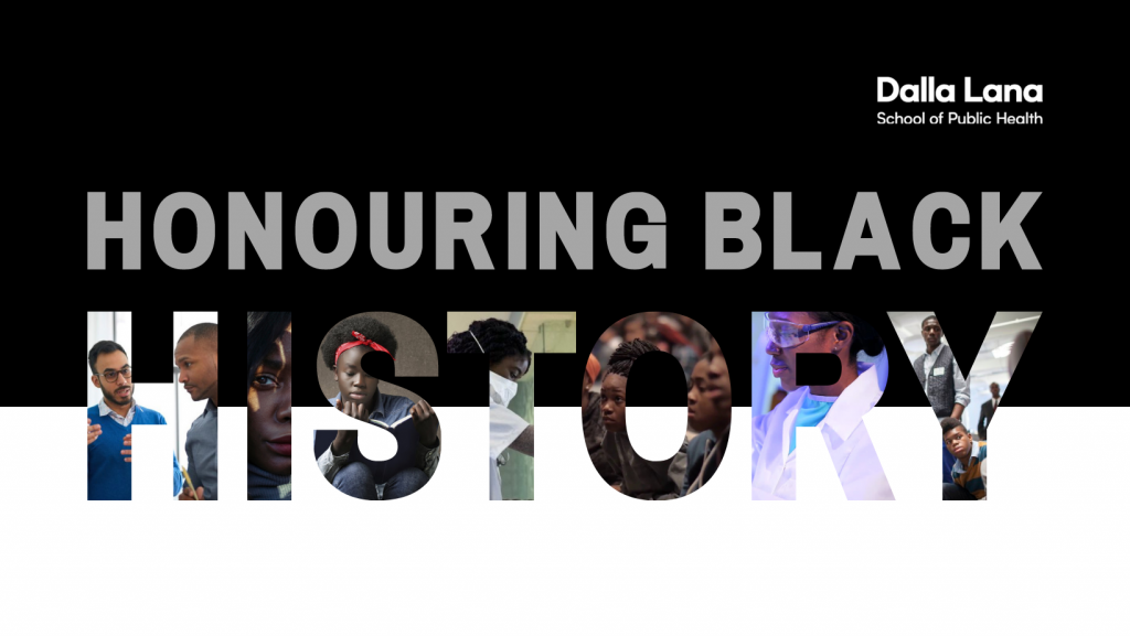 Black history month design for DLSPH 2021