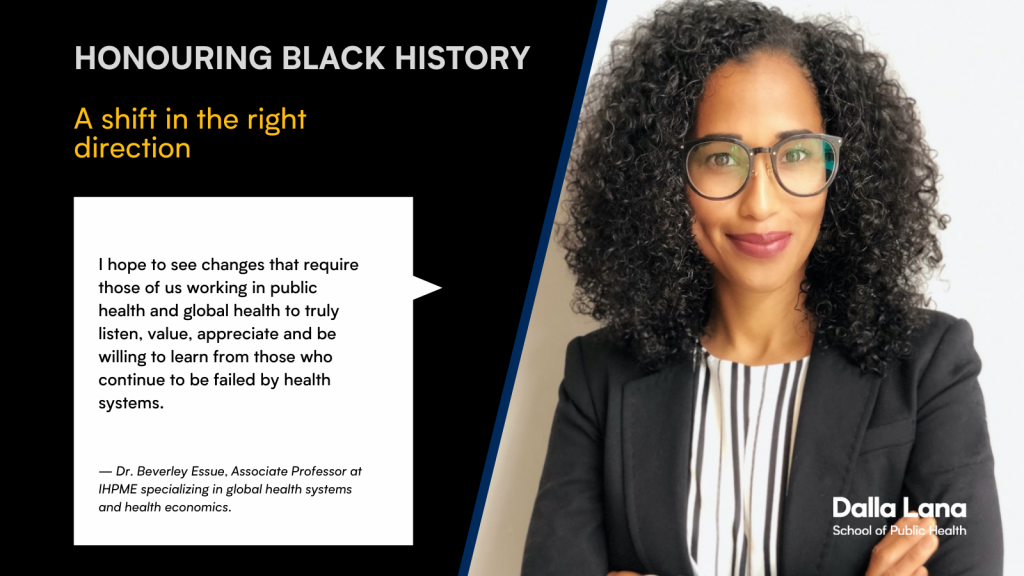 Beverley Essue shares her thoughts on Black History Month