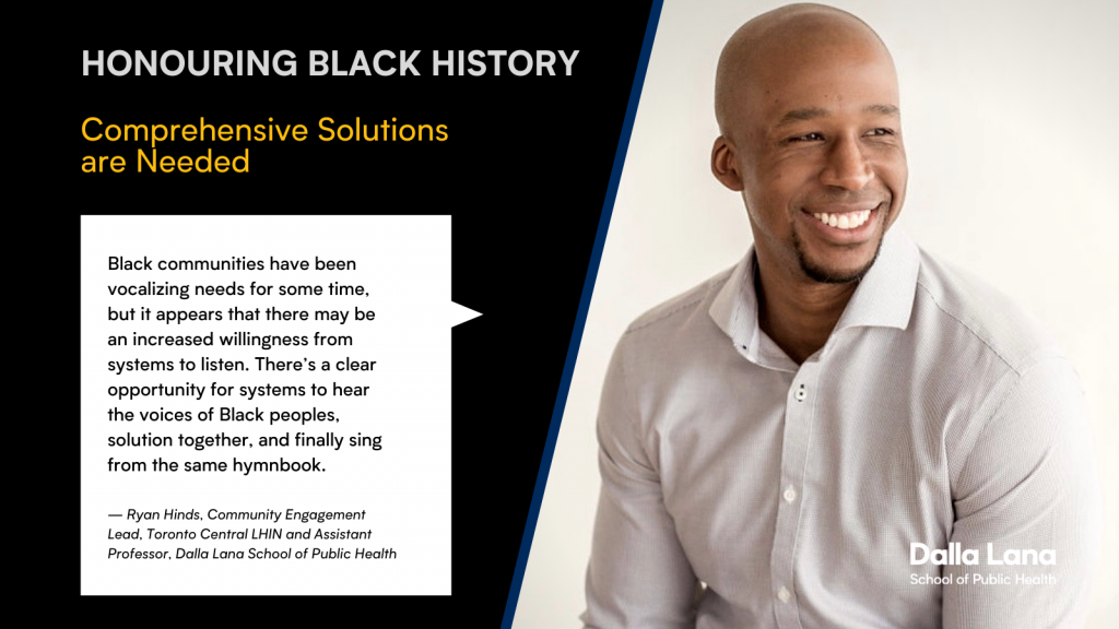 Prof. Ryan Hinds shares his thoughts on Black history Month