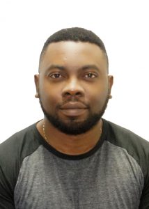 head shot, close cropped hair and beard