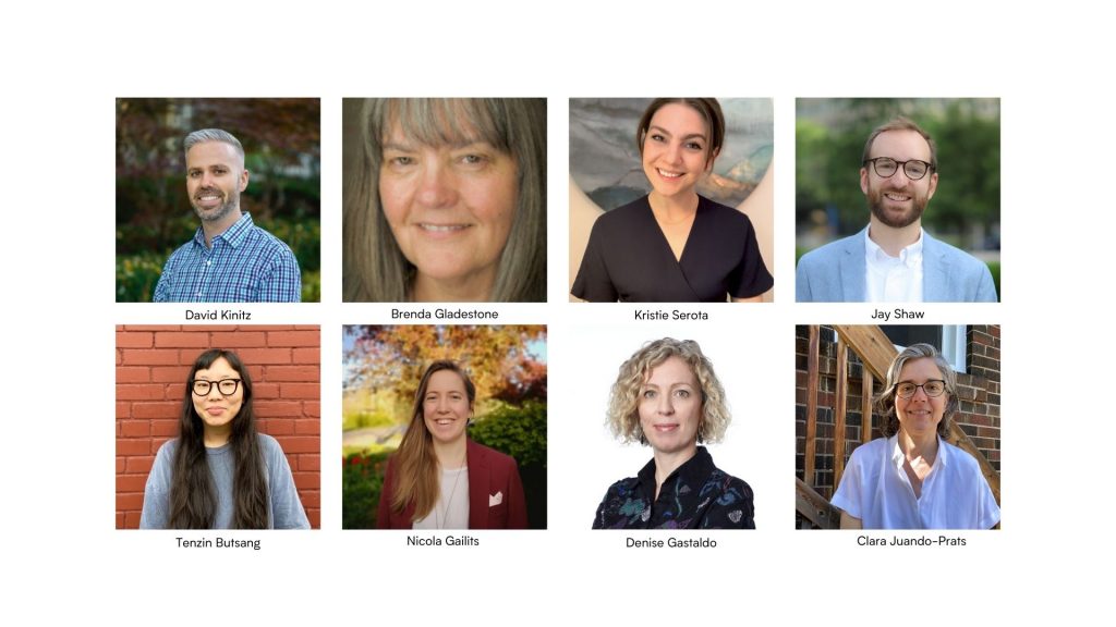head shots of the 8 researchers profiled in the article