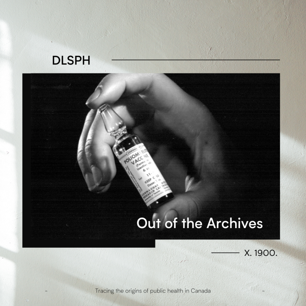 DLSPH Out of the Archives Banner for its 100 Anniversary Campaign