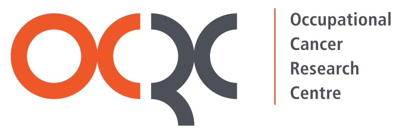 Clickable Occupational Cancer Research Centre logo.
